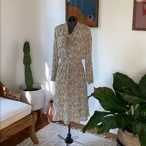 New With Tags: Anthropologie snake print dress